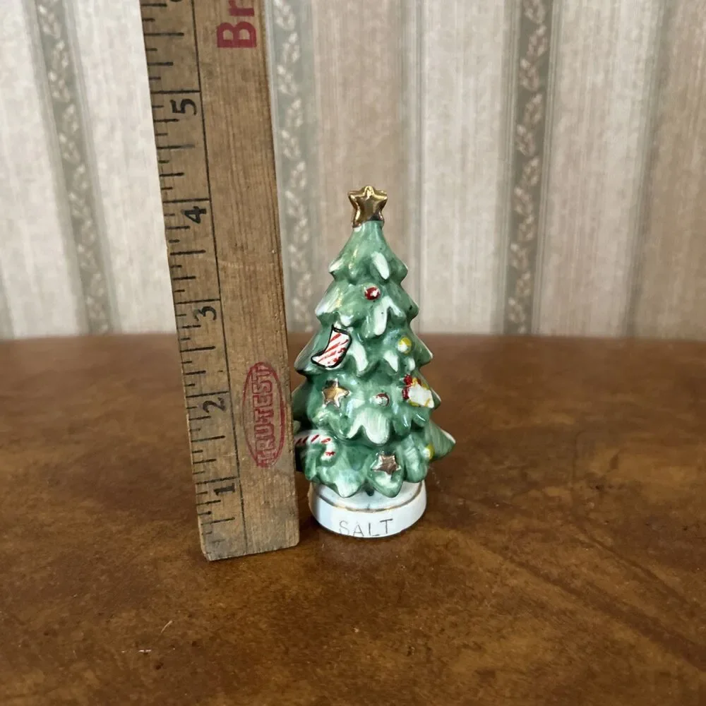 Vintage Relco Christmas Tree Salt Shaker Replacement Holiday‎ Christmas retro